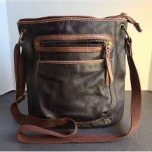 The Sak Lucia Leather Crossbody bag.